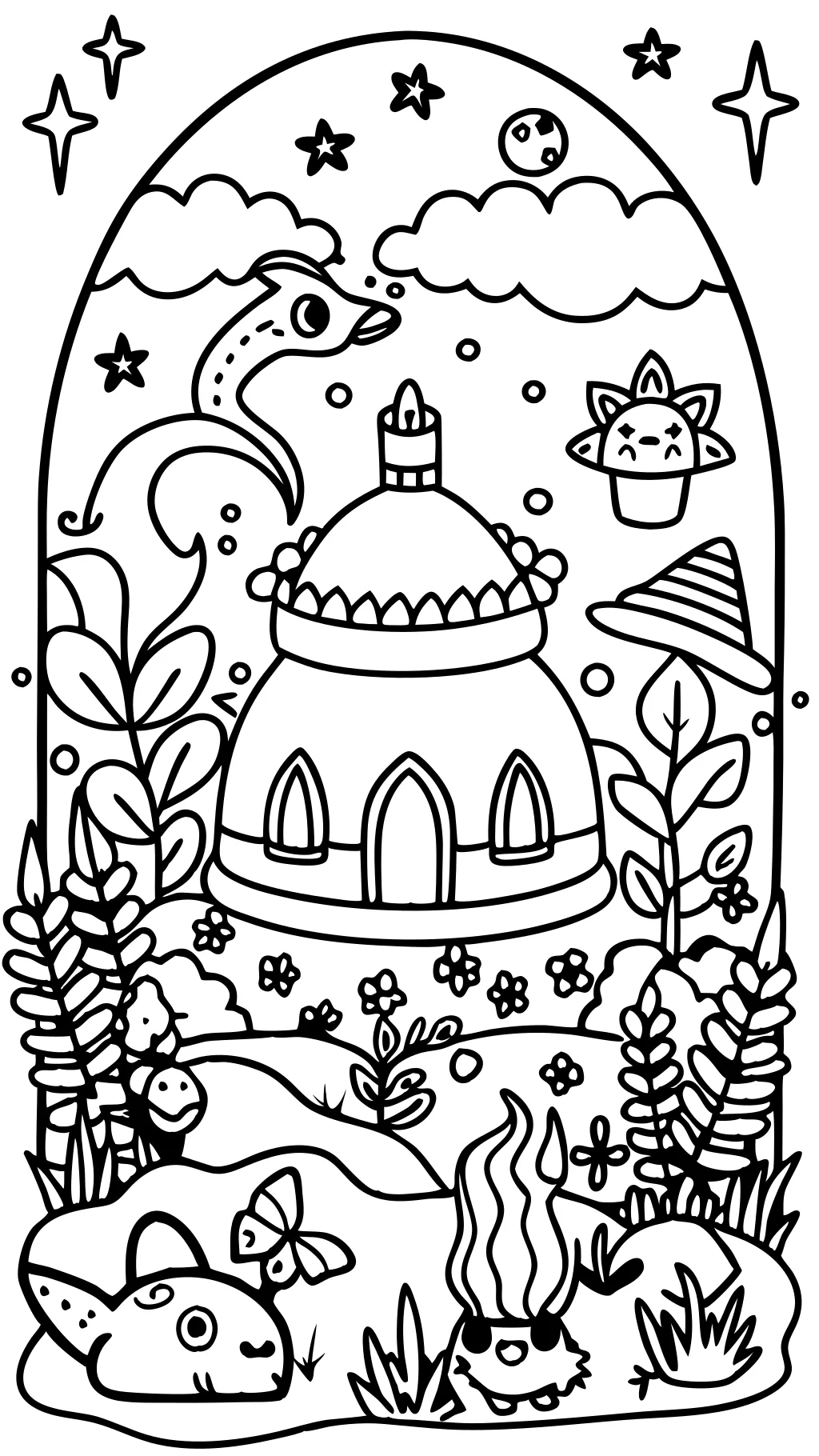 coloring pages hidden pictures